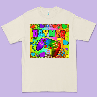 Lgbtq+ Gaymer With Hearts Tumbler Premium Tee Designed By Bundleandbundleshop