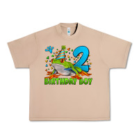 Burro birthday boy frog age 2 Urban Heavy Tee - LillyAllenDesigns