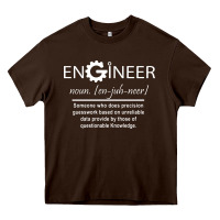 Chocolate Brown #engineer   #noun Heavy Core Tee - baoMotion
