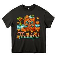 Asphalt Thankful Thanksgiving Coffee Mug Heavy Core Tee - FaDigitalArtStudio