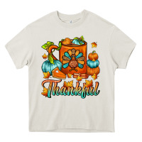 Cream Thankful Thanksgiving Coffee Mug Heavy Core Tee - FaDigitalArtStudio