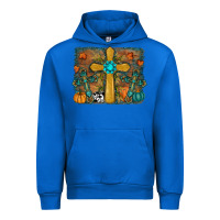 Cobalt fall cross Urban Hoodie - RanaPortraitStore