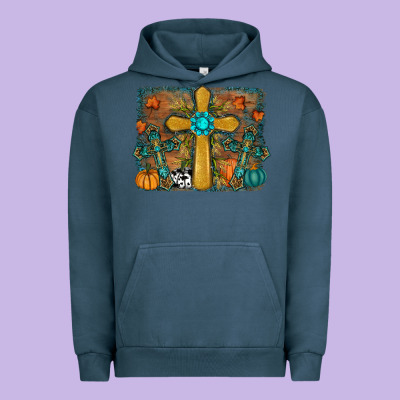Fall Cross Urban Hoodie Designed By Ranaportraitstore