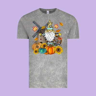 Happy Fall Vintage Tee Designed By Cowhidedigitalart