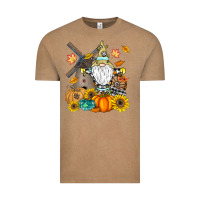 Vintage Coffee Happy Fall Vintage Tee - CowhideDigitalArt