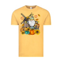 Vintage Mustard Happy Fall Vintage Tee - CowhideDigitalArt