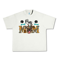 Pistachio western pug mom Urban Heavy Tee - RanaPortraitStore