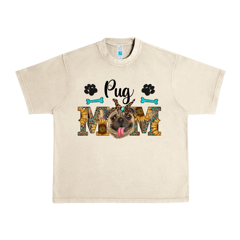 Western Pug Mom Urban Heavy Tee by RanaPortraitStore | Teevron