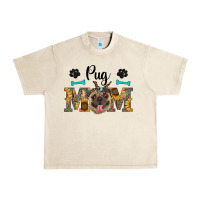 Sandshell western pug mom Urban Heavy Tee - RanaPortraitStore