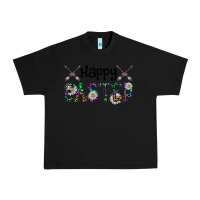 Black Happy Easter Urban Heavy Tee - CowhideDigitalArt