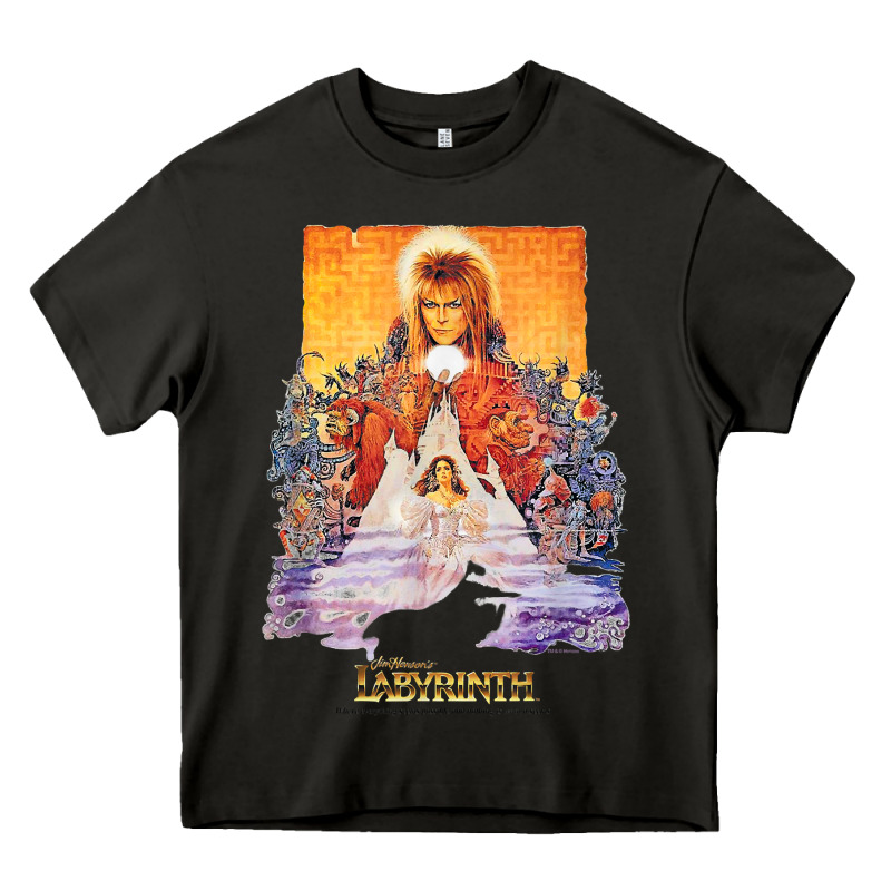 Labyrinth Movie Poster T Shirt Heavy Core Tee by baoMotion | Teevron