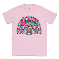 Bubblegum Pink Easter bunny rainbow Classic Tee - OliviaCreatesArt