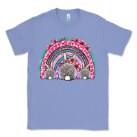 Colony Blue Easter bunny rainbow Classic Tee - OliviaCreatesArt