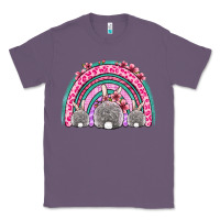 Lavender Easter bunny rainbow Classic Tee - OliviaCreatesArt