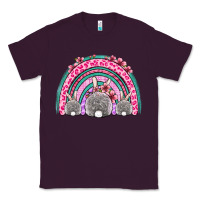 Plum Easter bunny rainbow Classic Tee - OliviaCreatesArt