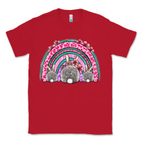 Red Easter bunny rainbow Classic Tee - OliviaCreatesArt