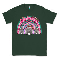 Sports Green Easter bunny rainbow Classic Tee - OliviaCreatesArt