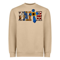 American Flag Faith Heavyweight Sweatshirt | Teevron