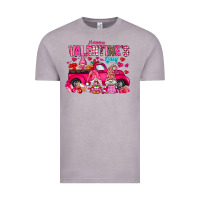 Vintage Zinc Happy Valentines Day Vintage Tee - CowhideDigitalArt