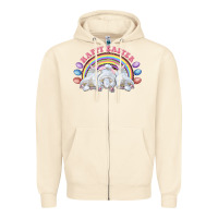 Sandshell Happy easter bunny tails Zipper Hoodie - RanaPortraitStore
