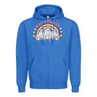 True Royal Happy easter bunny tails Zipper Hoodie - RanaPortraitStore