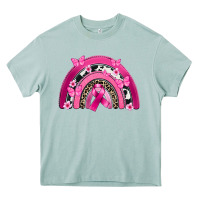 Arona Breast Cancer rainbow Heavy Core Tee - FaDigitalArtStudio