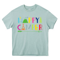 Arona camping arrow camper happy summer camp camping kids 635 Heavy Core Tee - baoMotion
