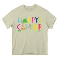 Mossy camping arrow camper happy summer camp camping kids 635 Heavy Core Tee - baoMotion