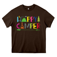 Camping Arrow Camper Happy Summer Camp Camping Kids 635 Heavy Core Tee | Teevron