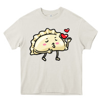 Cream pierogi lovers t  shirt pierogi kawaii emoticon polish food dyngus day Heavy Core Tee - baoMotion