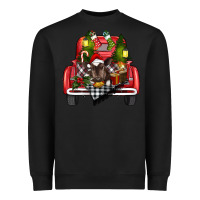 Black christmas truck Heavyweight Sweatshirt - RanaPortraitStore