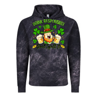 Cloud Black drink responsibly dont spill it Vintage Hoodie - Artiststas