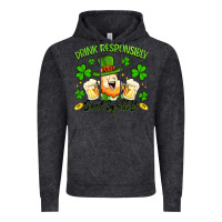Vintage Black drink responsibly dont spill it Vintage Hoodie - Artiststas