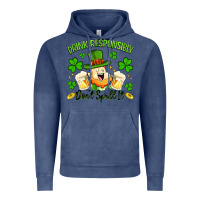 Vintage Denim drink responsibly dont spill it Vintage Hoodie - Artiststas