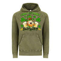 Vintage Olive drink responsibly dont spill it Vintage Hoodie - Artiststas