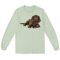 Matcha Sussex Spaniels llustrations Long Sleeve Tee - LillyAllenDesigns