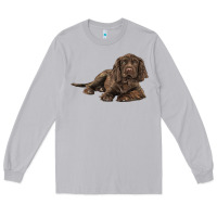 Moon Dust Sussex Spaniels llustrations Long Sleeve Tee - LillyAllenDesigns