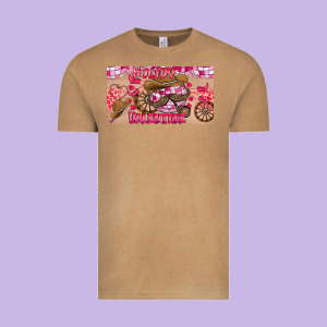 Howdy Valentine Vintage Tee Designed By Cowhidedigitalart