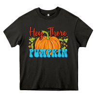 Asphalt Hey There Pumpkin Heavy Core Tee - FaDigitalArtStudio