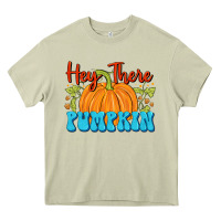 Mossy Hey There Pumpkin Heavy Core Tee - FaDigitalArtStudio