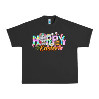 Pigment Black Happy Easter Urban Heavy Tee - CowhideDigitalArt