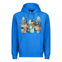True Royal winter coffee gnome Premium Hoodie - BarkalooDesign