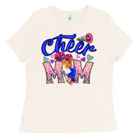 Bone Cheer Mom Ladies Tee - CowhideDigitalArt
