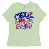 Matcha Cheer Mom Ladies Tee - CowhideDigitalArt