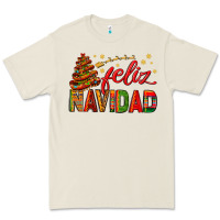 Bone Feliz Navidad With Sombrero Tree Premium Tee - BundleAndBundleShop