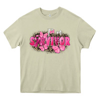 Mossy I' m survivor Breast Cancer Heavy Core Tee - FaDigitalArtStudio