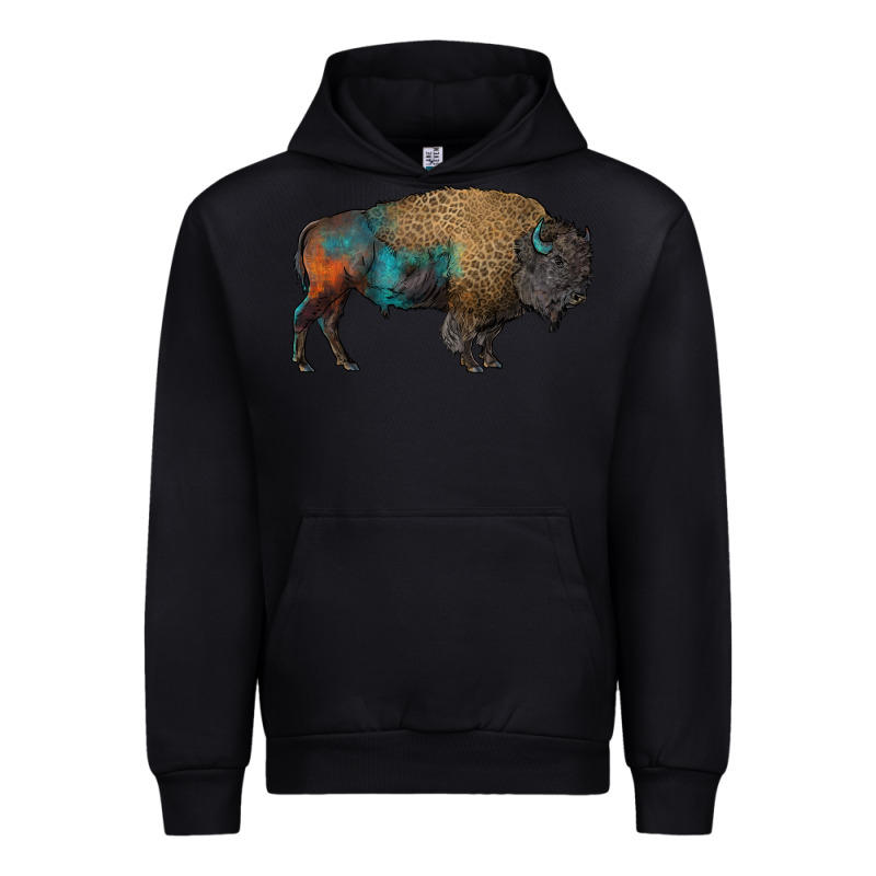Leopard Bison Urban Hoodie by RanaPortraitStore | Teevron