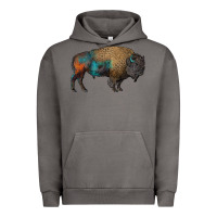 Pigment Tornado leopard bison Urban Hoodie - RanaPortraitStore