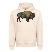 Sandshell leopard bison Urban Hoodie - RanaPortraitStore