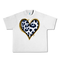 Lunar Rock Dalmatians Heart Gold Glitter Urban Heavy Tee - Jasminsmagicworld